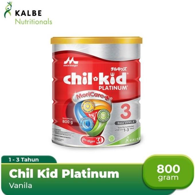 

terbaru chil kid platinum vanila 800g susu pertumbuhan anak 1-3 tahun shopee