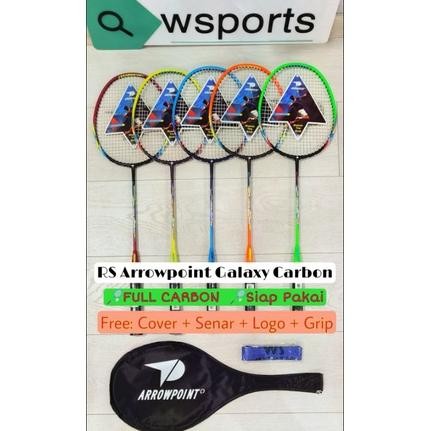 Raket Badminton RS Arrowpoint Galaxy Carbon Original