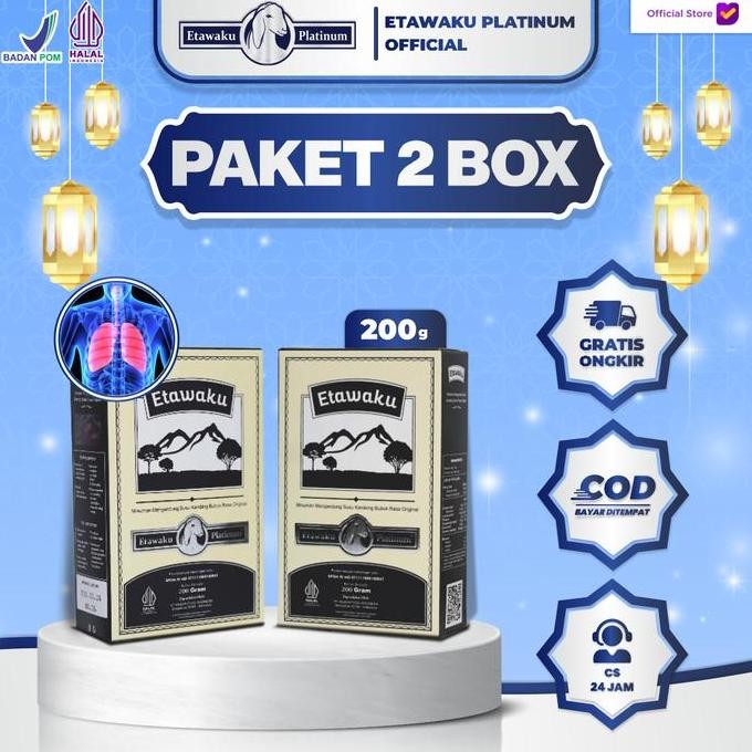 

terbaru etawaku platinum susu kambing etawa bubuk asli original paket 2 box