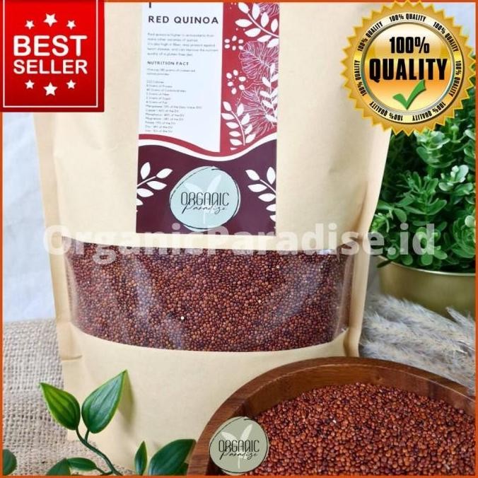 

Organic Red Quinoa 1 Kg Premium Organic Paradise #Gratisongkir