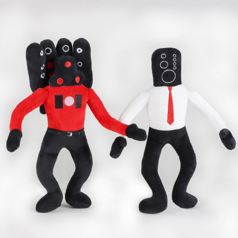 Promo Skibidi Plush Doll Toilet Man Titan Cameraman Tv Man Monitorman Speakerman Mainan Boneka