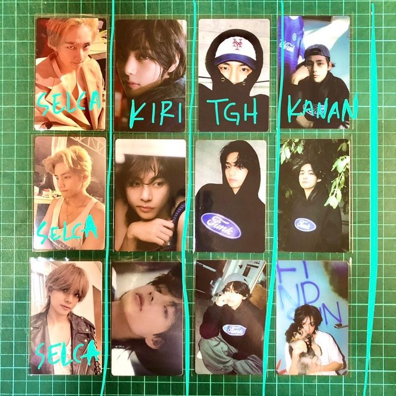 Sd83 V (Taehyung) - Layover Photocard Pc Lucky Draw Ld