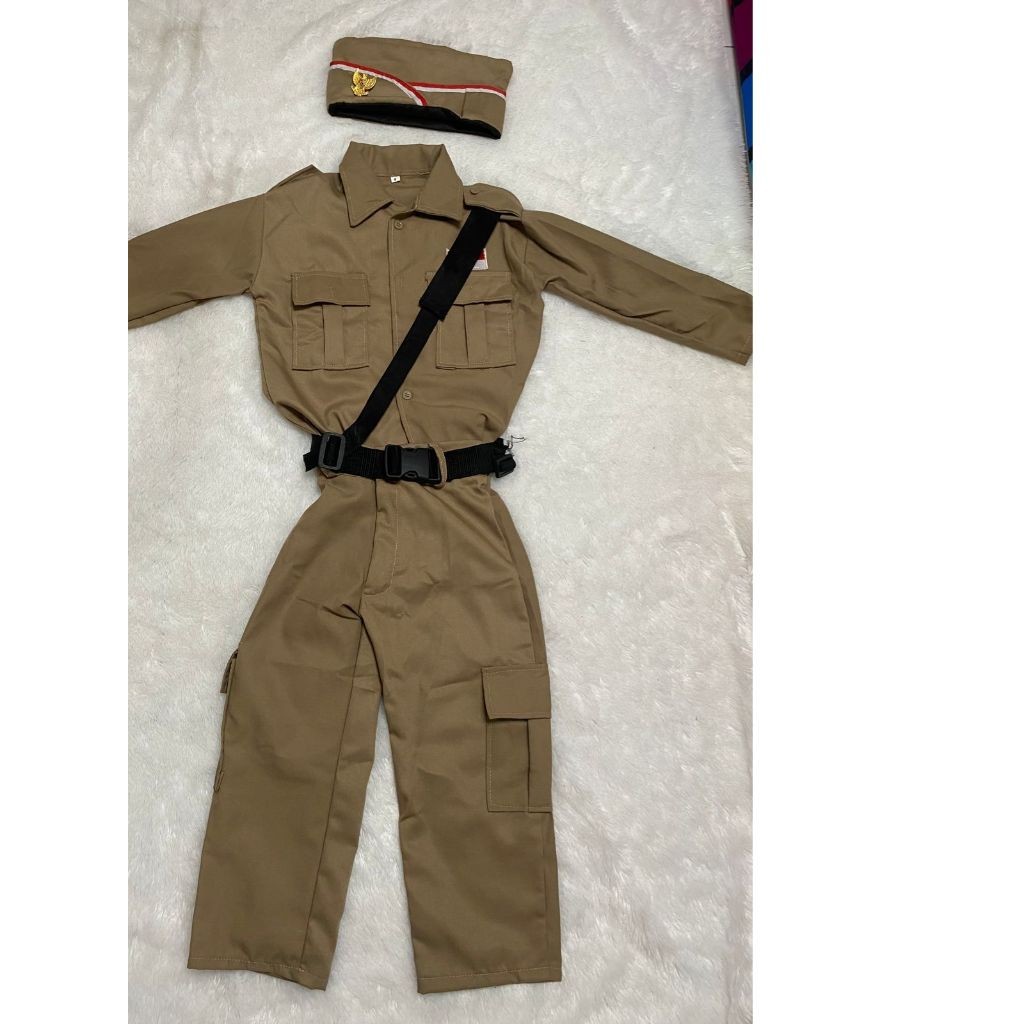 New Seragam Pahlawan kostum baju profesi anak baju kostum anak pejuang kemerdekaan anak seragam prof