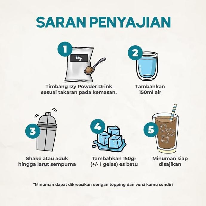 

Terlaris Izy Powder Drink Chocolate - Bubuk Minuman Cokelat 1 Kg Ready Stok
