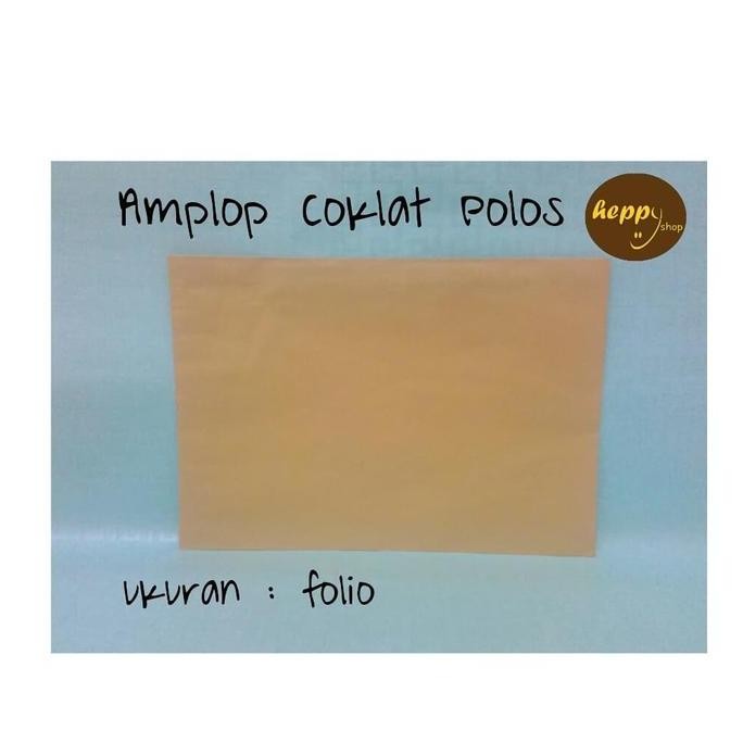 

*#*#*#] Amplop Coklat Folio