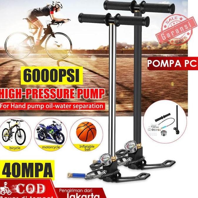 POMPA PCP PRESSURE GUAGE 6000PSI 6000 PSI , MURAH KOMPRESOR PCP 6000 PSI ,TUNGSTEN STEEL 3 STAGE PUM