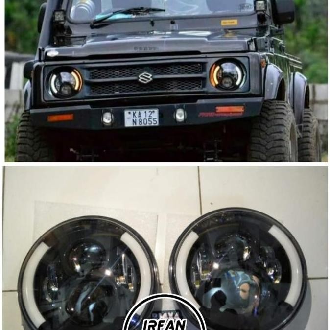 Lampu Led Daymaker 7 Inch Jimny Katana Led Lamp Daymaker 7Inch Terang Asli
