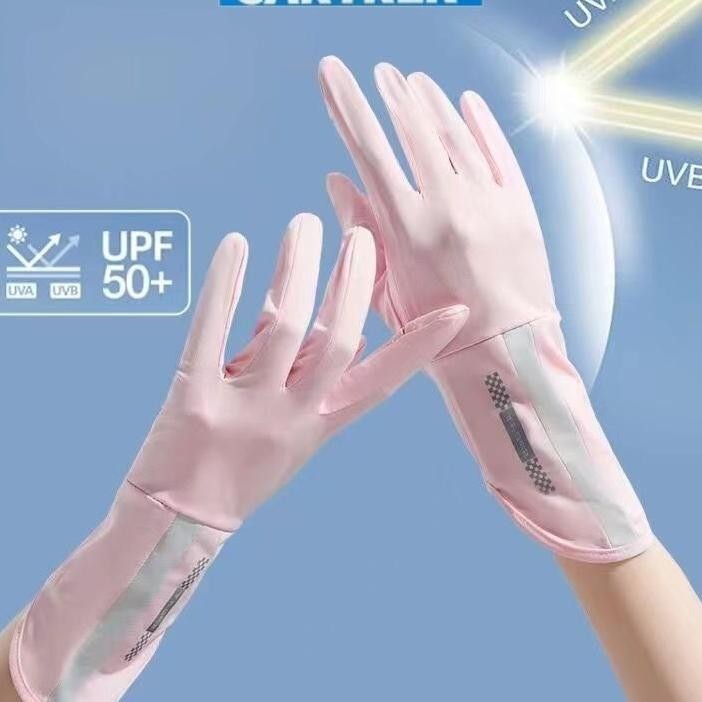 Sarung Tangan Motor Wanita Pria Anti Uv Anti Belang Sarung Tangan Anti Uv Sarung Tangan