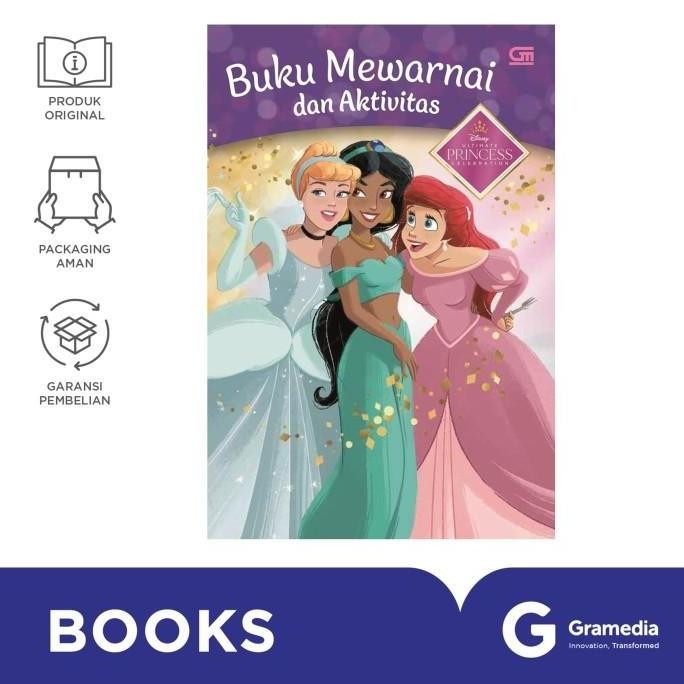 

Buku Disney Ultimate Princess Celebration Buku Mewarnai dan Aktivitas KJ