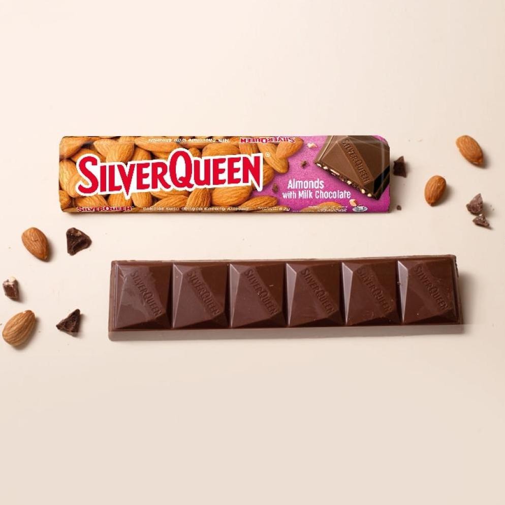 

Silverqueen Almond 55 g x 3 pcs