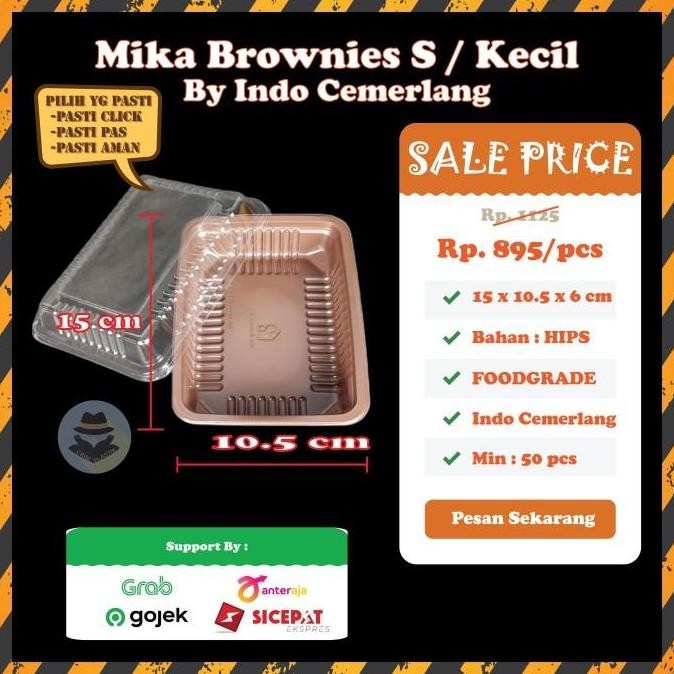 

NEW (DUS) Mika Brownies S | Bronies Kecil | Brownis Size Small