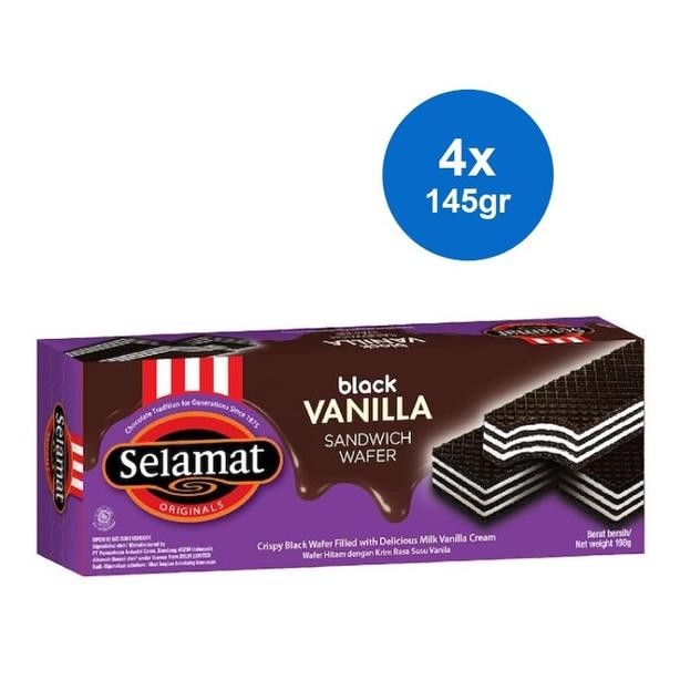 

Selamat Wafer Black Vanilla 4 x 145 gr
