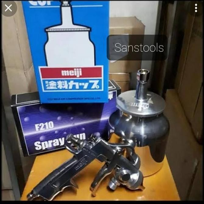 Meiji F210 S15 Spray gun cat spraygun spet F-210 nozzle original japan