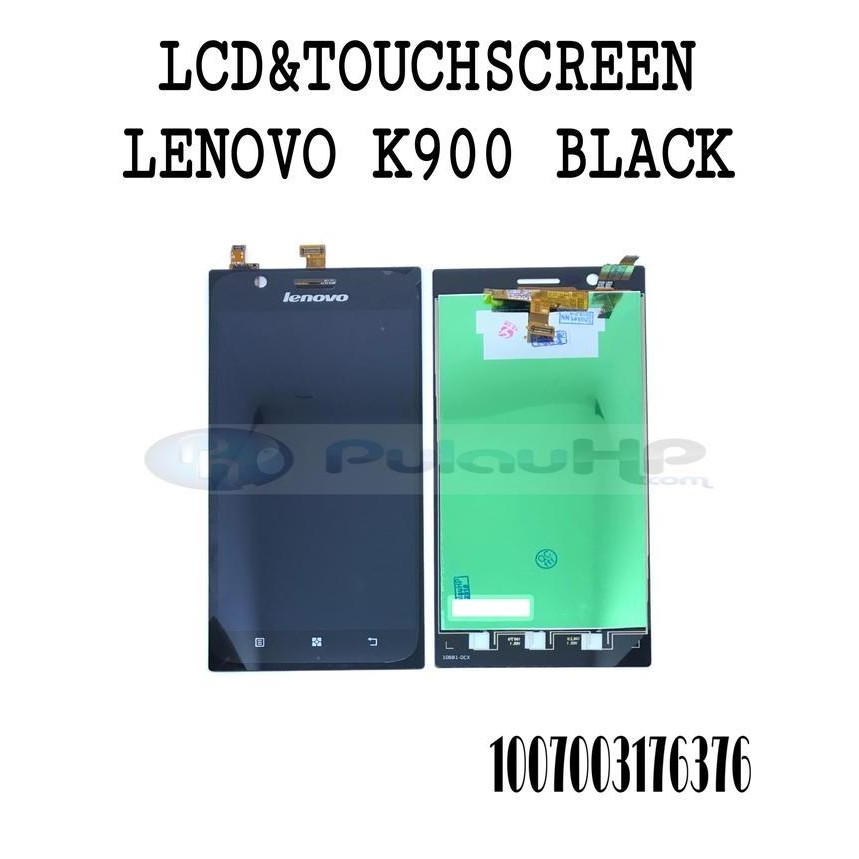 BEBAS ONGKIR - LCD&TOUCHSCREEN LENOVO K900 BLACK