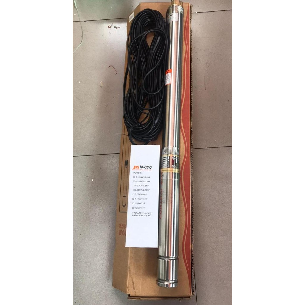 populer] INOTO 2.5IN 117 + KABEL 30M submersible 0,33hp 1/3hp 2.5 2,5 IN 2,5IN