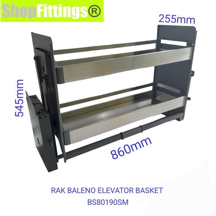 Vitco Xc 26260 26290 Rak Keranjang Penata Piring Stainless Steel  Rak Piring Lift Untuk Dapur Pull D