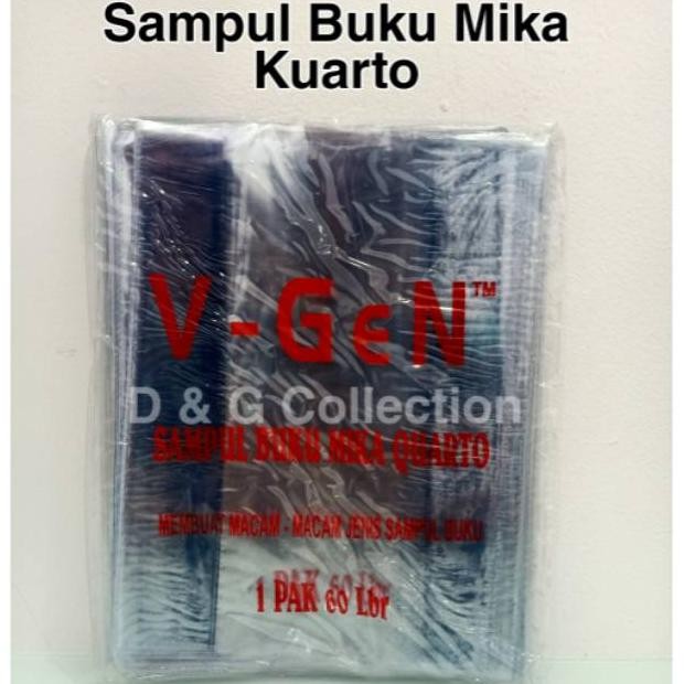

SAMPUL BUKU KUARTO / SAMPUL MIKA / PLASTIK KUARTO