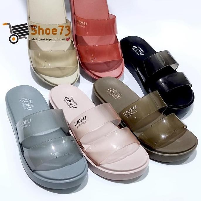 Sandal Wanita Slipper/Slide/Kokop | LUOFU E 7199 A01S