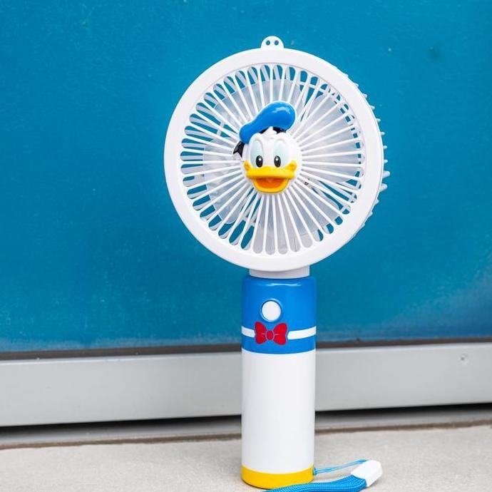 Colorfull Handy Portable Fan Donald Duck Autentic Tokyo Disney Resort Seo