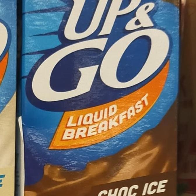 

ready Sanitarium Up & Go choc ice 350ml milk susu