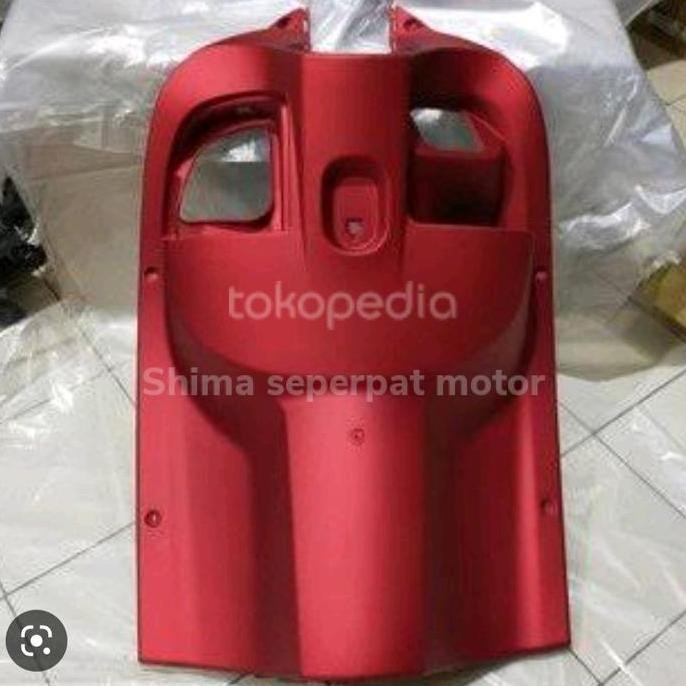 cover inner leksil kantong tengah Scoopy esp 2016 2018 merah doff new