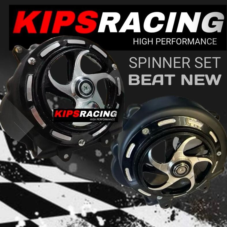 KIPS RACING - SPINNER BEAT DELUX SCOOPY NEW 2021-2024paket kipas spinner beat new 2020 scoopy 2021 G