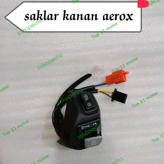 saklar kanan aerox / holder saklar kanan yamaha Aerox B65