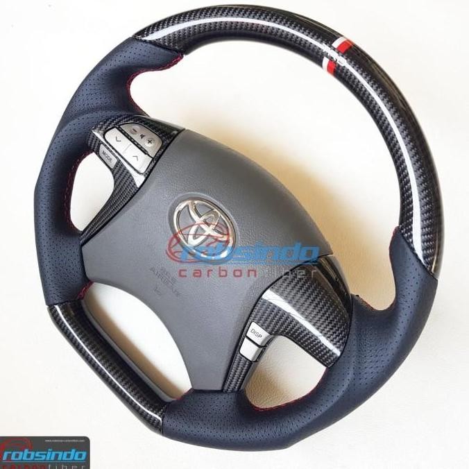 stir/setir/steering wheel grand innova/fortuner VNT TRD carbon