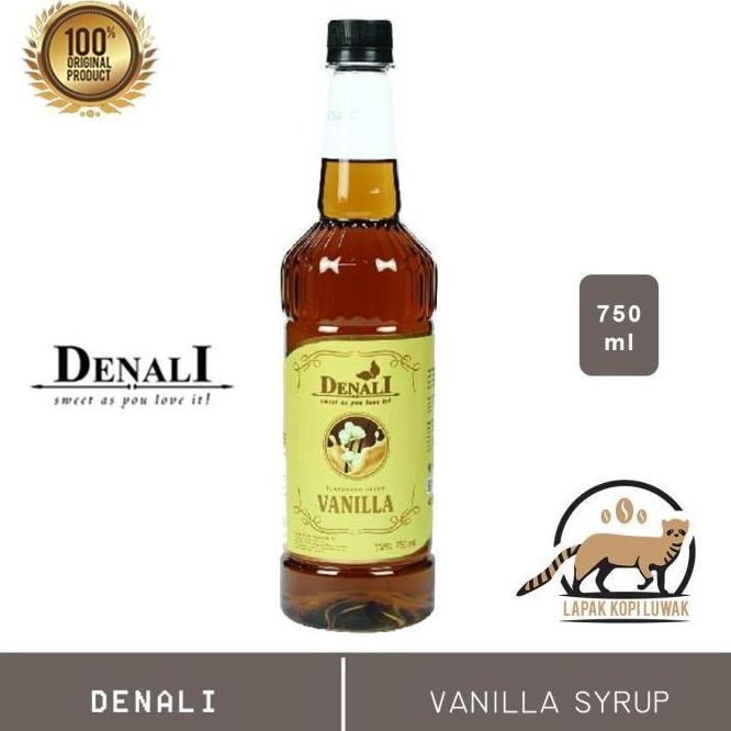 

(SALE) VANILLA SIRUP MERK DENALI