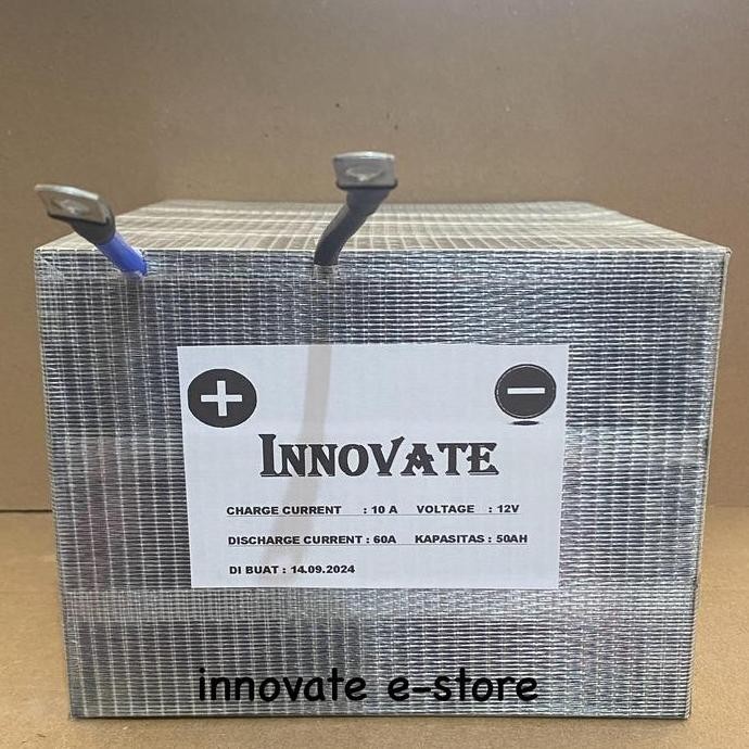 Battery innovate lifepo4 12v 50ah custom