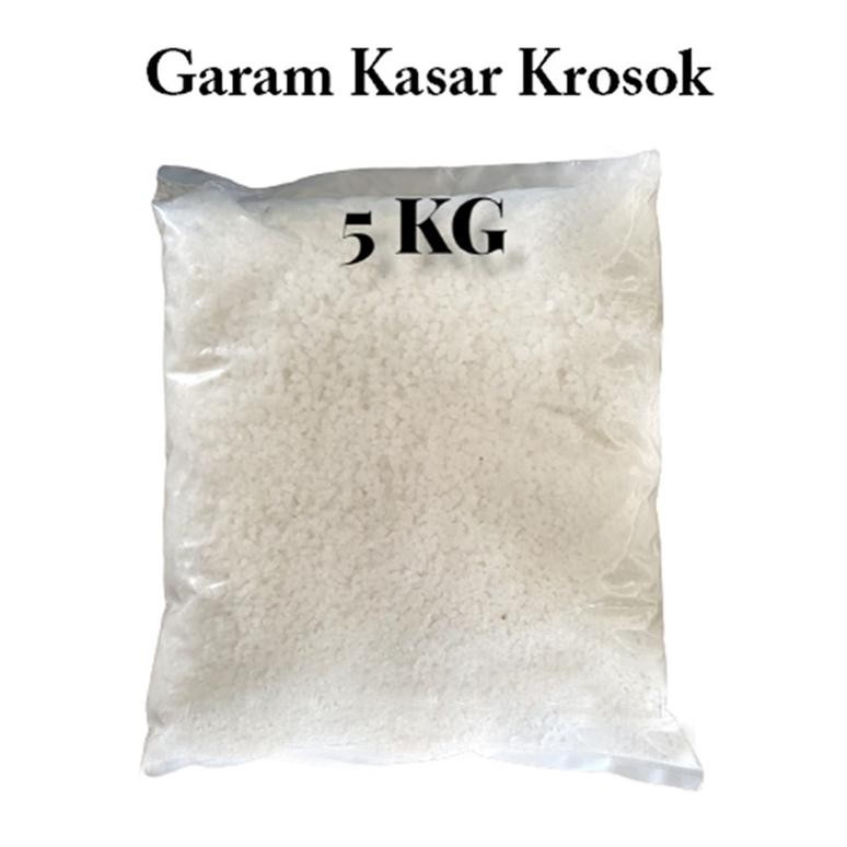 

(Terbaru) Garam Kasar 5 KG / Garam Krosok / Garam Murni Asli / Garam Kolam Garam Pupuk Garam Aquarium / Garem Kasar Kristal Krosok Non Yodium Vitamin Ikan Best Seller Terbaru (Terlaris)