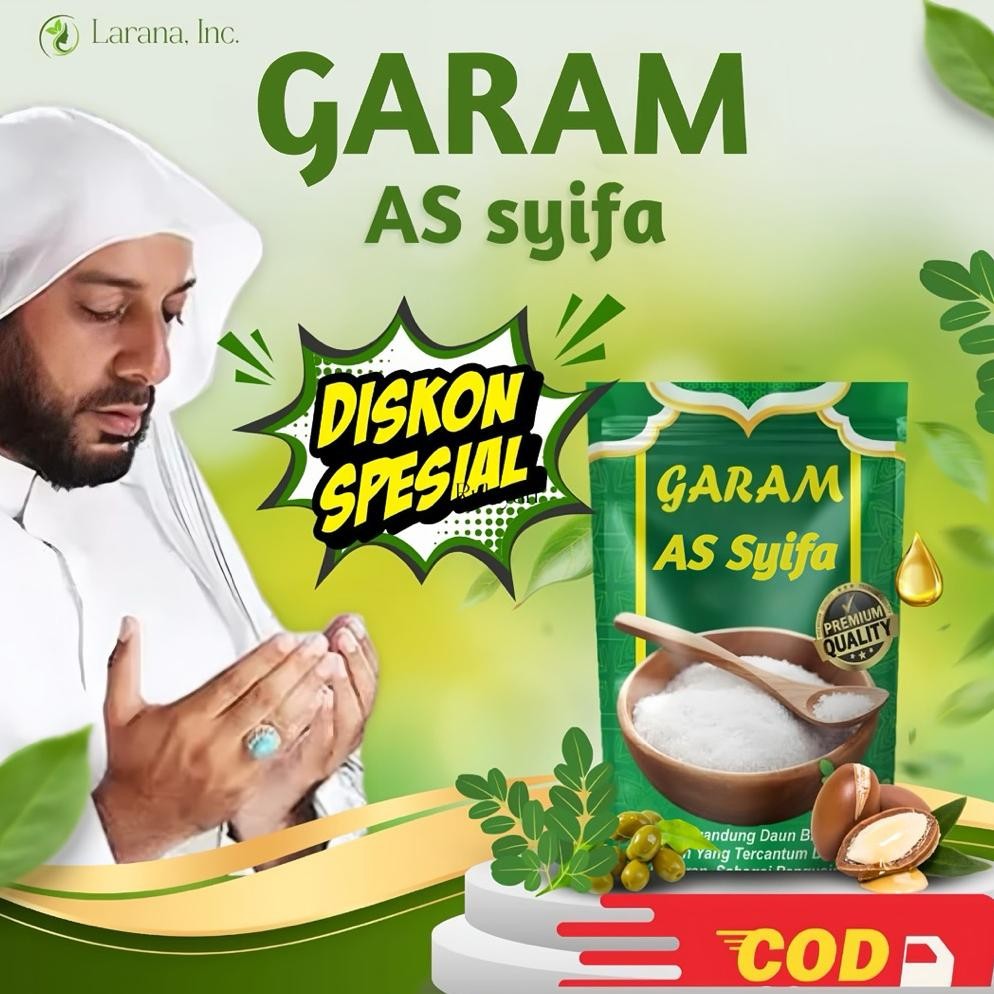 

(Terbaru) Garam AS SYIFA 100gr Terapi Mandi Herbal Manfaat Kesehatan (Terlaris)