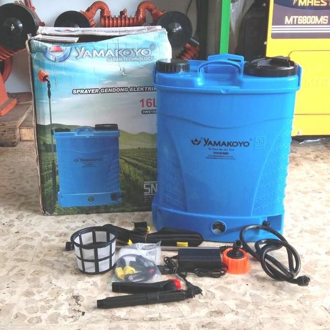 /////] Sprayer Elektrik Yamakoyo 16L Tangki Semprot Elektrik