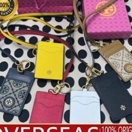 

Tory Burch Lanyard Kartu Kerjapemegang Kartu Id Name Tag Holder