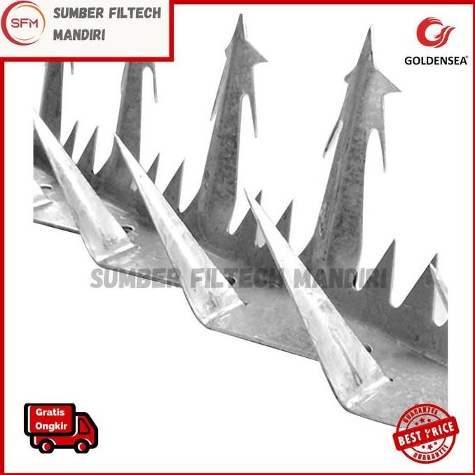 Produk Baru Kawat Duri Wall Spike Tebal 2mm - Anti Panjat Tembok & Pagar