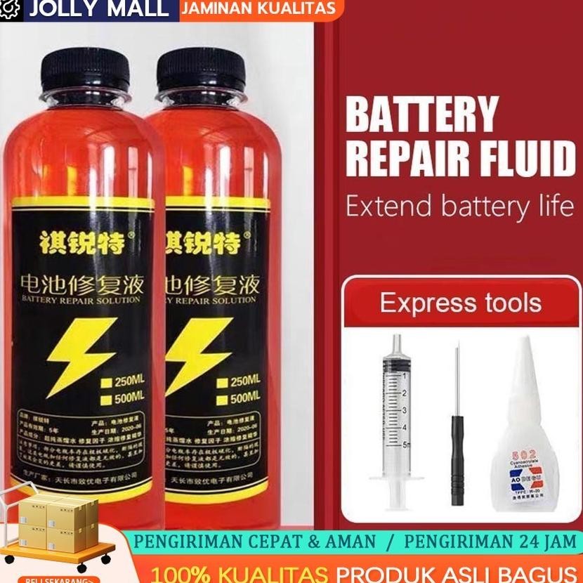 ''Terlaris" 00Ml Cairan Perbaikan Aki 1 Detik/Cairan Perbaikan Aki Cairan Aki Air Elektrolit Air Aki