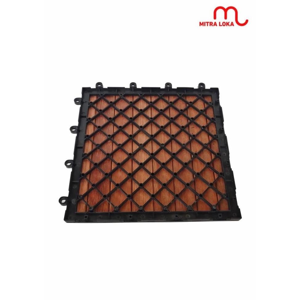 [Expert] Mitra Loka Lantai Ubin Kayu Furnish Anti Rayap Outdoor Indoor Teras