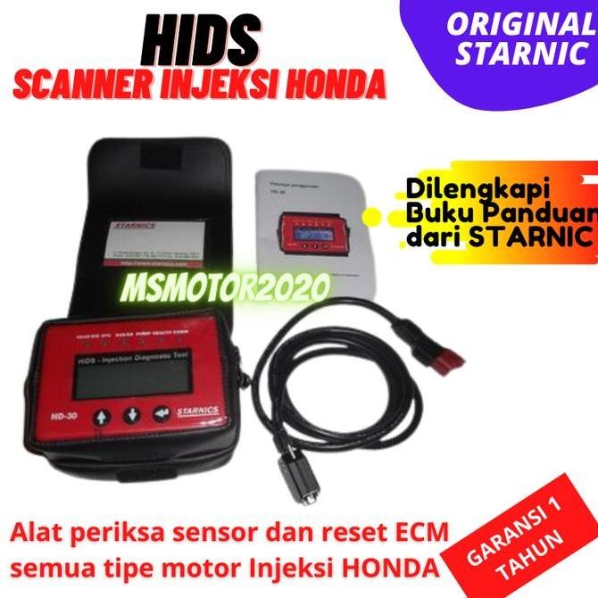 SCANNER INJEKSI HONDA/HIDS ORIGINAL STARNIC/ALAT RESET SENSOR INJEKSI ORIGINAL DAN TERPERCAYA