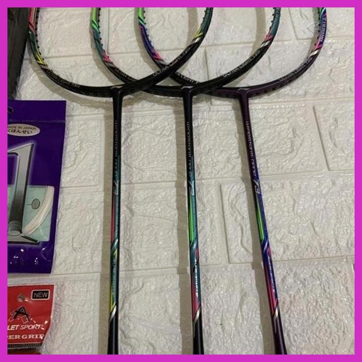 (OLAHRAGA) RAKET BADMINTON LINING NEW COLOUR WS WINDSTORM NANO 73 FULL SET ORI PRIVASI AMAN