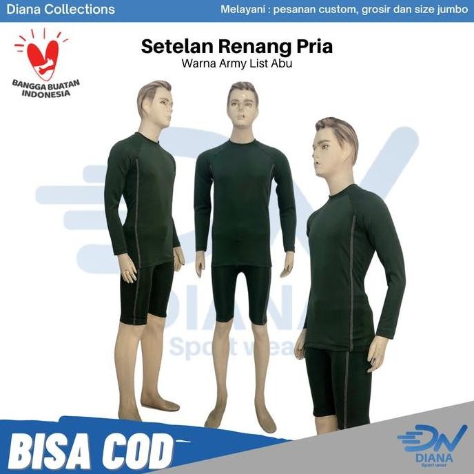 Baju Renang Muslim | Baju Renang Pria Dewasa | Pakaian Renang Pria