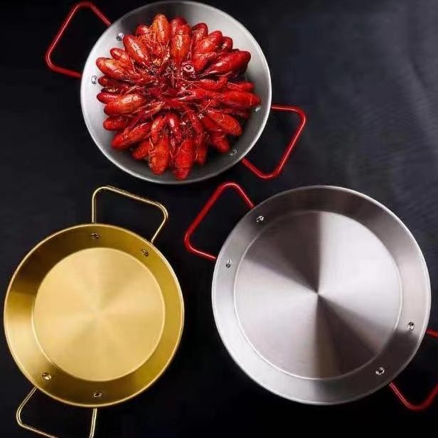 Paella /Seafood Pan Gold 20Cm