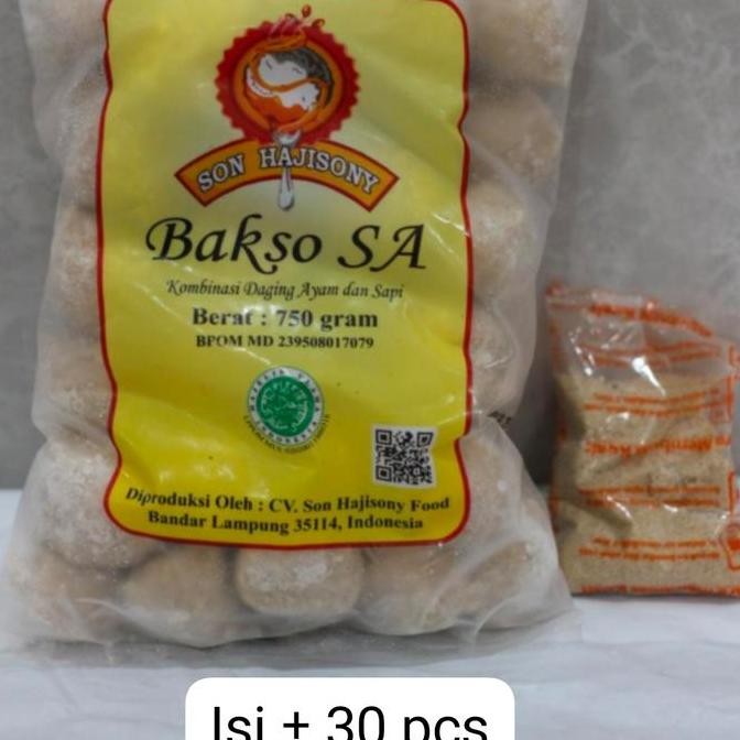 

BAKSO SAPI PLUS BUMBU KUAH SON HAJI SONY KHAS LAMPUNG TERMURAH