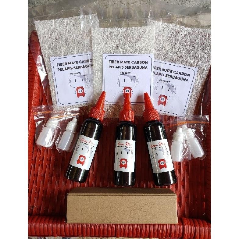 LEM PEREKAT SERBAGUNA LEM TANGKI MOTOR/MOBIL SERAT CARBON FIBER ATOMIZER SUPER KUAT