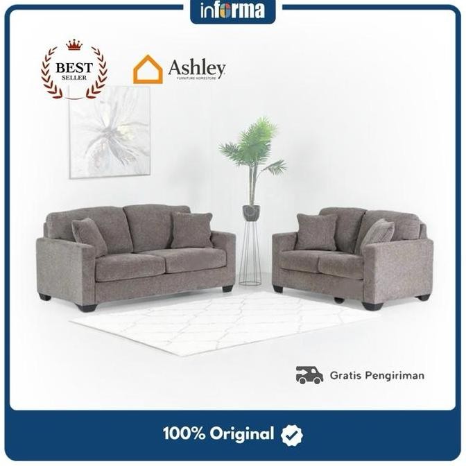 Informa Ashley Bavello 7 Sofa Set - Dark Brown Seo