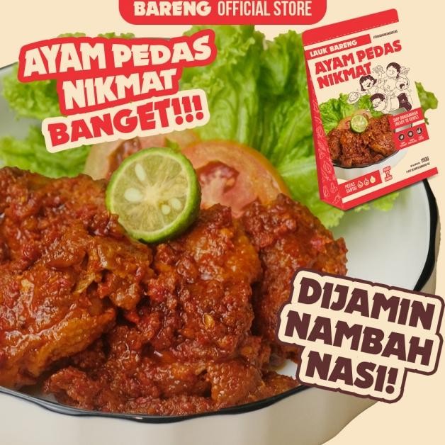 

Lahap Bareng | Ayam Pedas Nikmat Bumbu Rujak | Makanan Lauk Instant Ready to Eat, Real Food, Halal, Praktis & Tanpa Pengawet