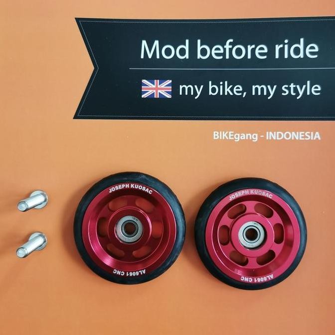 

Joseph Kuosac Bromptonn Easy Wheel Light - New Kualitas Terbaik Harga Termurah