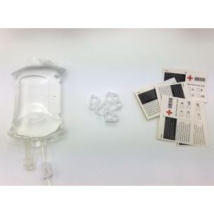 Minuman Kantong Darah Kemasan Blood Bag Vampire 400 Ml 25 Pieces/Pack