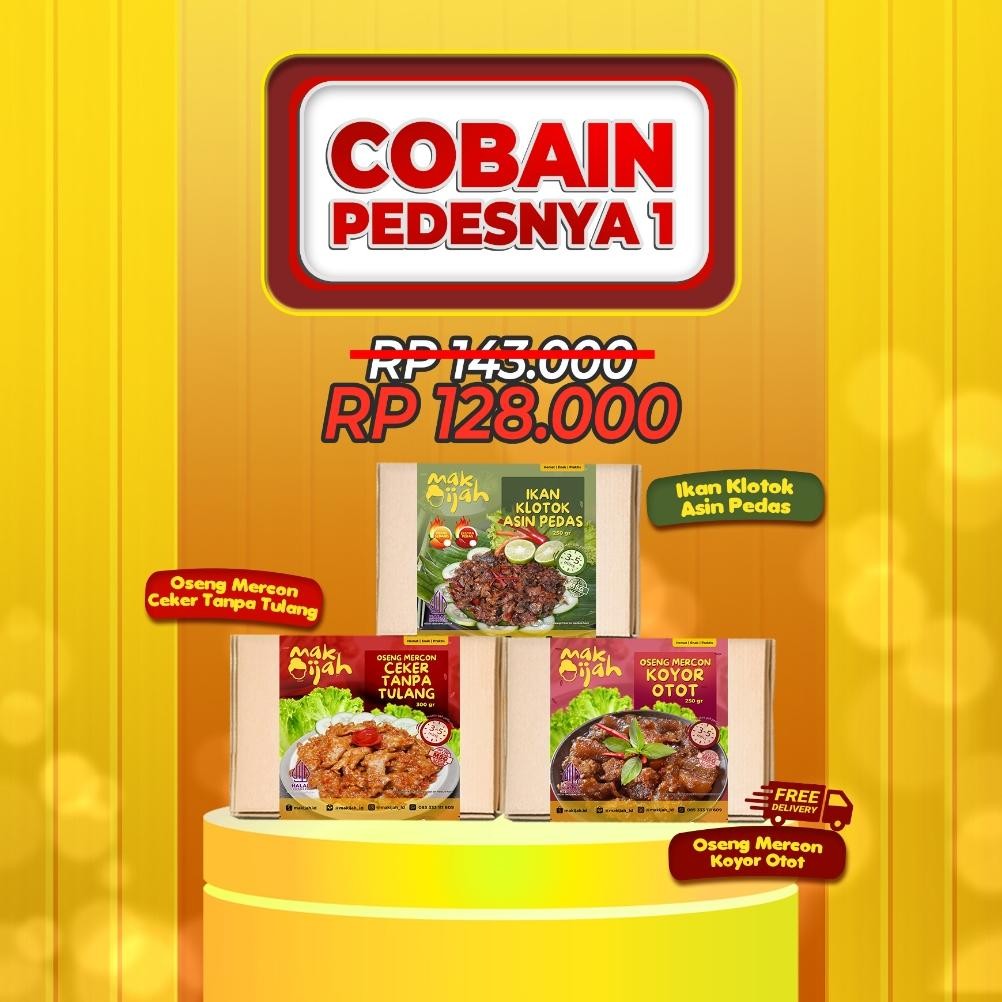 

Paket Cobain Makijah Citarasa Nusantara Lebih Hemat Puas Paket Keluarga Paket Siap Makan