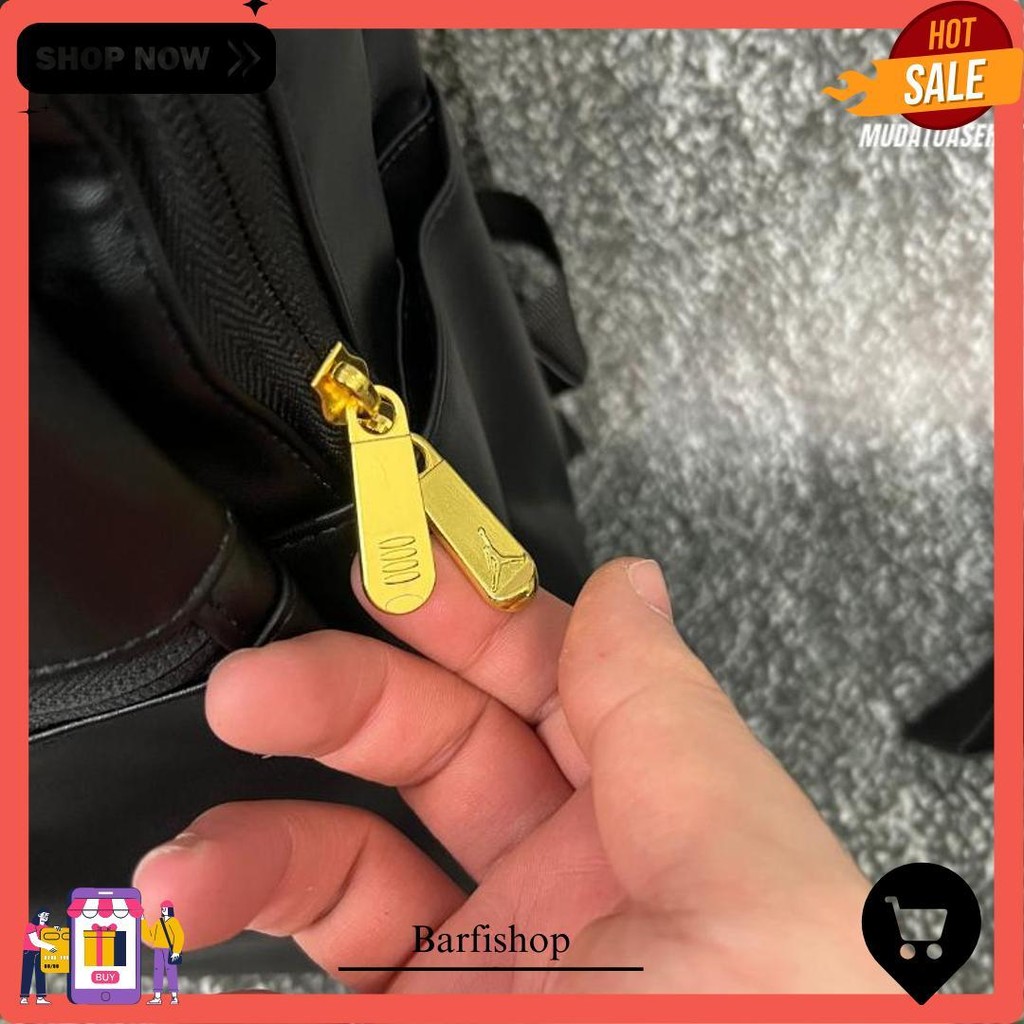 Air Jordan Retro 14 Gold Backpack / Tas Ransel Jordan /  Bagpack / Tas Sekolah / Tas Kuliah / Tas Ke