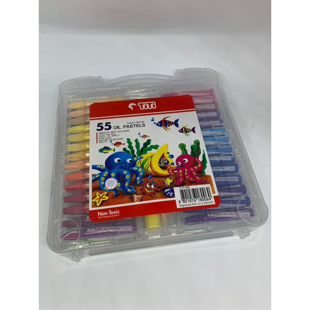 

Crayon Titi Oil Pastel 55 Warna